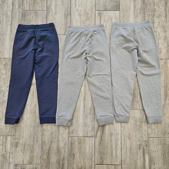 Primary Kids Sweatpants Boys Size 8 Lot of 3 Pull On Drawstring Joggers Basics - Picture 6 of 12